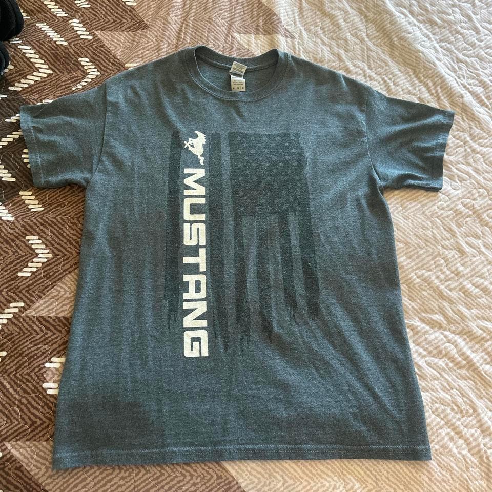 Ford Mustang Grey T Shirt Mustang 8366