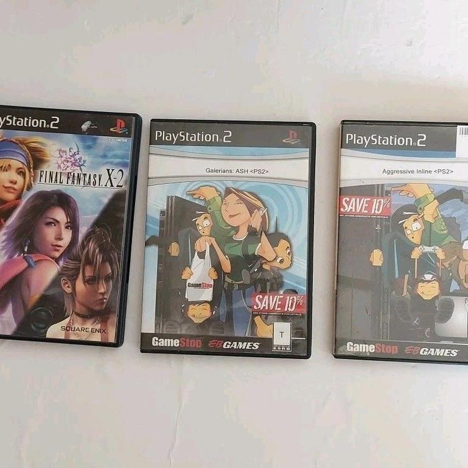 Lot Of 3 Playstation 2 Ee96