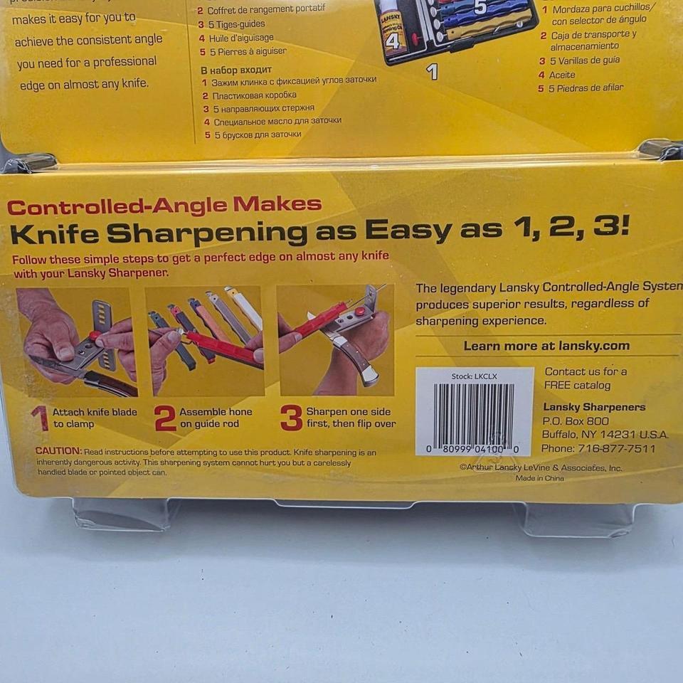 Lansky Sharpeners Controlled Angle Sharpening D7f9 6