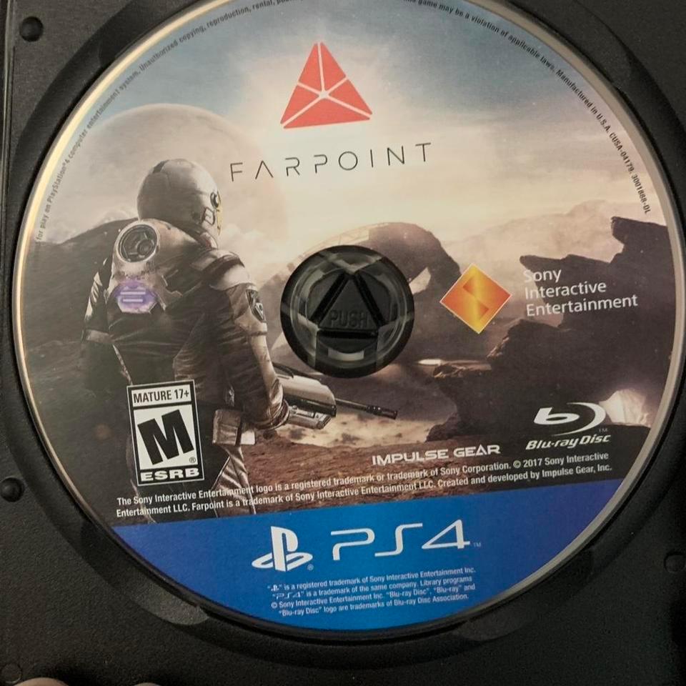 Farpoint Ps4 Game Disc Comes 04cf