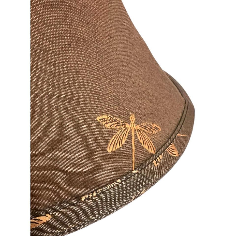 Dragonfly Lamp Shade Fabric Brocade 2928 7
