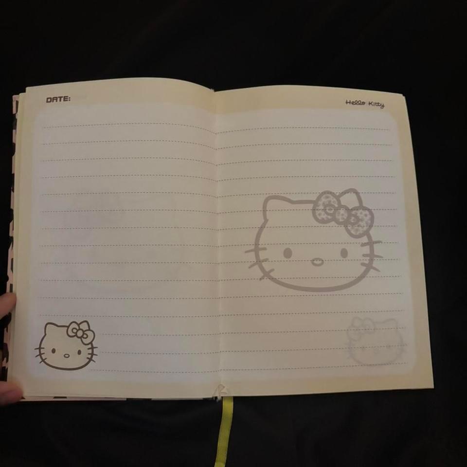 Hello Kitty Leopard Print Notebook 2446 4