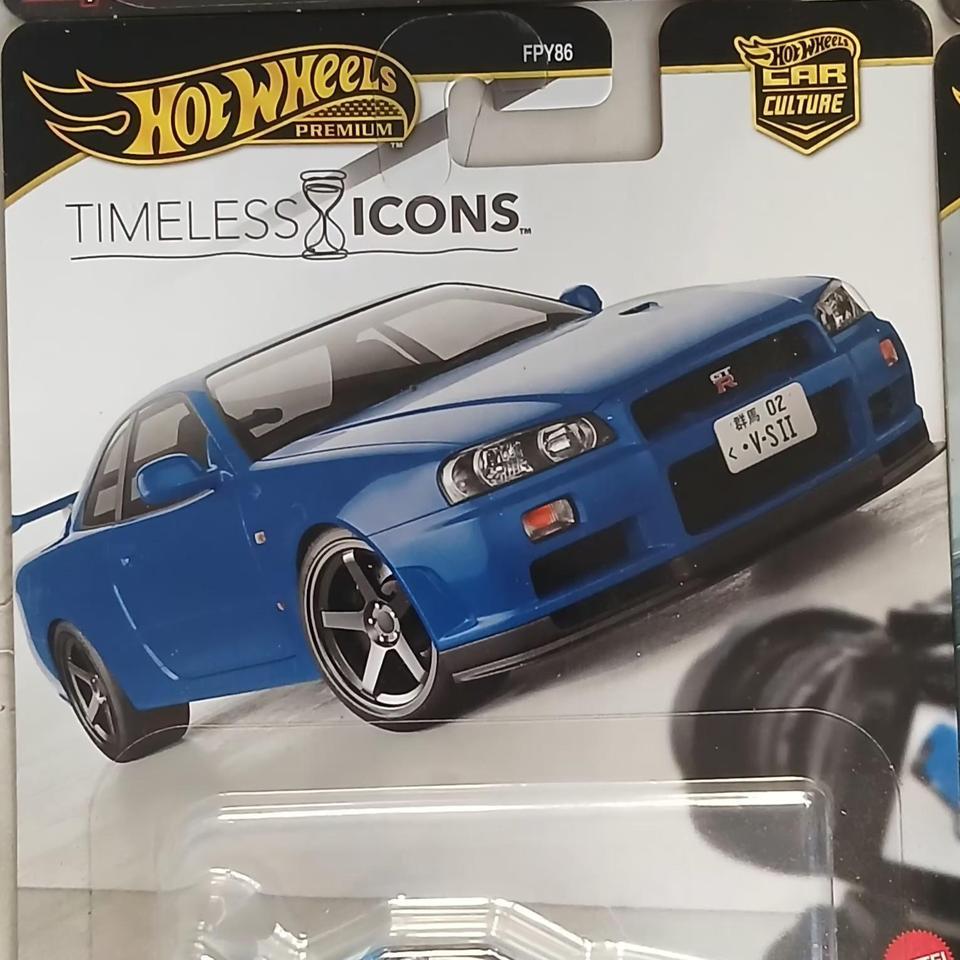 Hot Wheels Premium Blue Nissan D124
