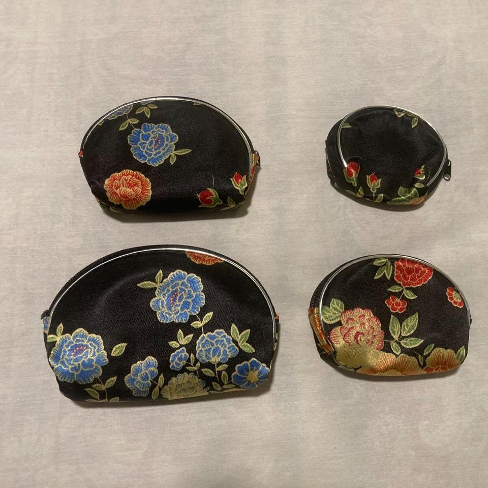 4 Pc Zipper Pouch Asian 2