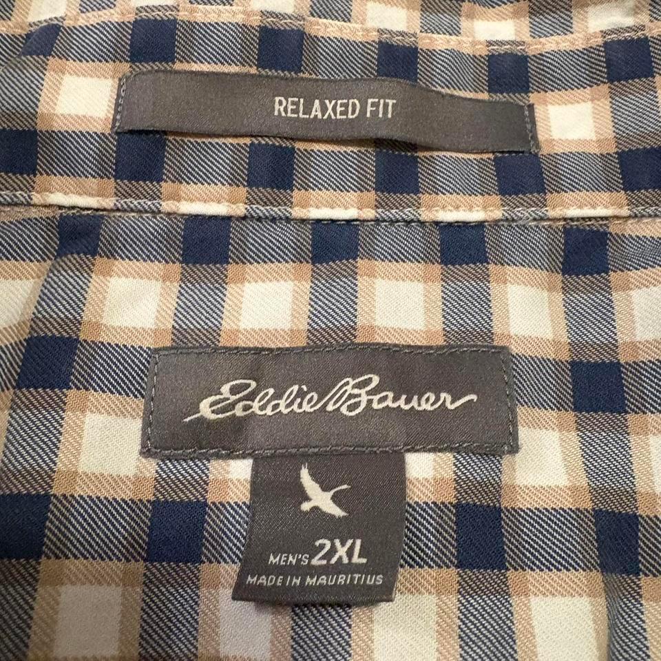 Eddie Bauer Navy Cream 6be0 4