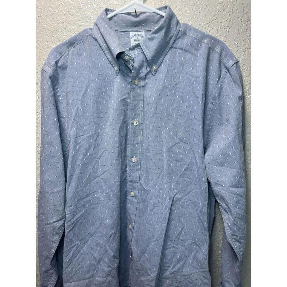 Brooks Brothers Shirt Mens Large 1fa7 2