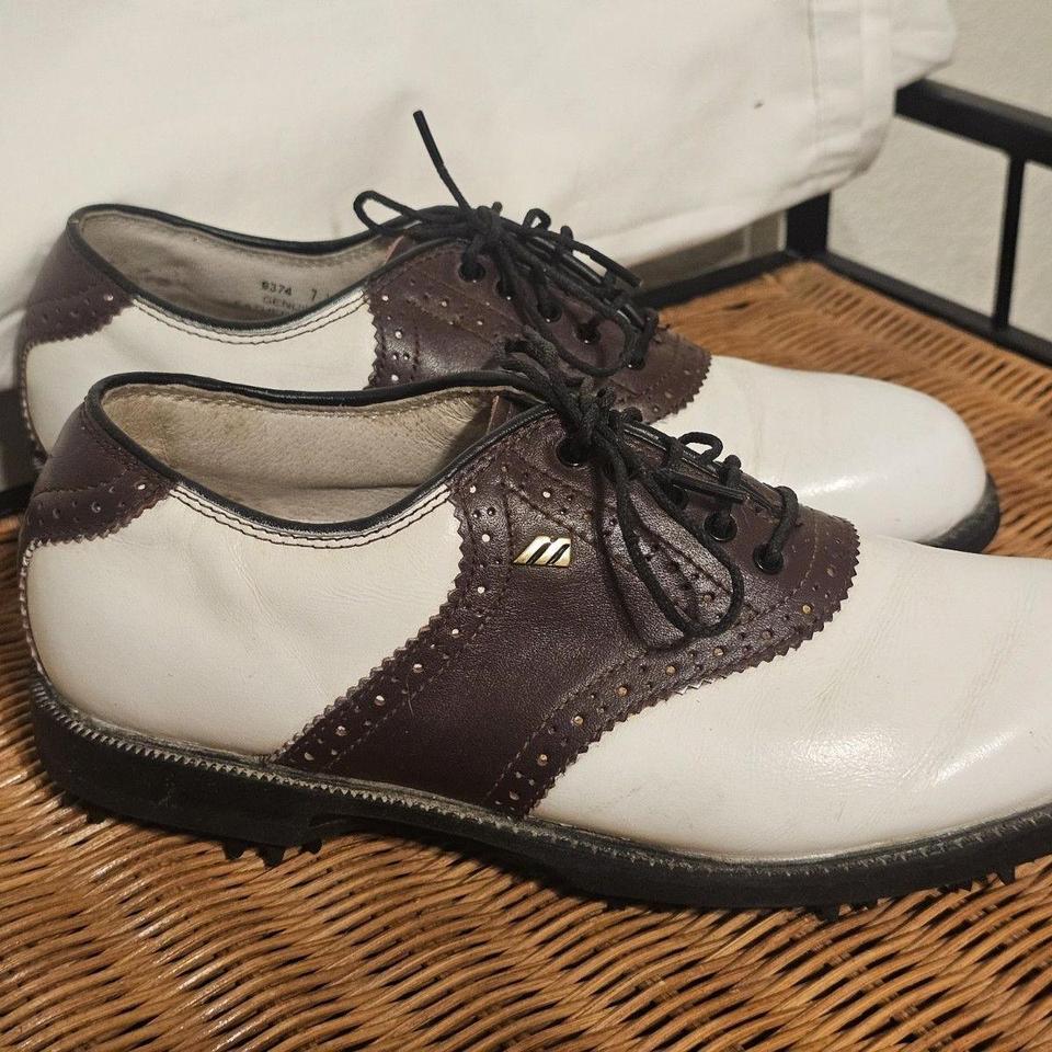 Vintage Womens Mizuno Leather Golf 4b7c 2