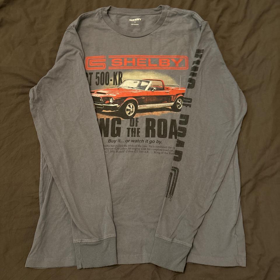 Old Navy Mustang Graphic Blue 14d7