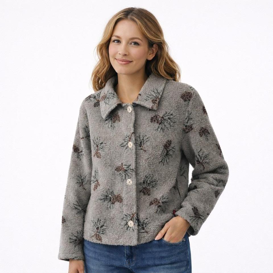 Woolrich Jacket L Fleece Womens Cb67