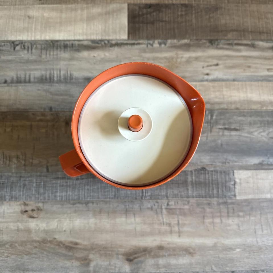 Vtg Tupperware 800 10 Harvest Orange 5043 2