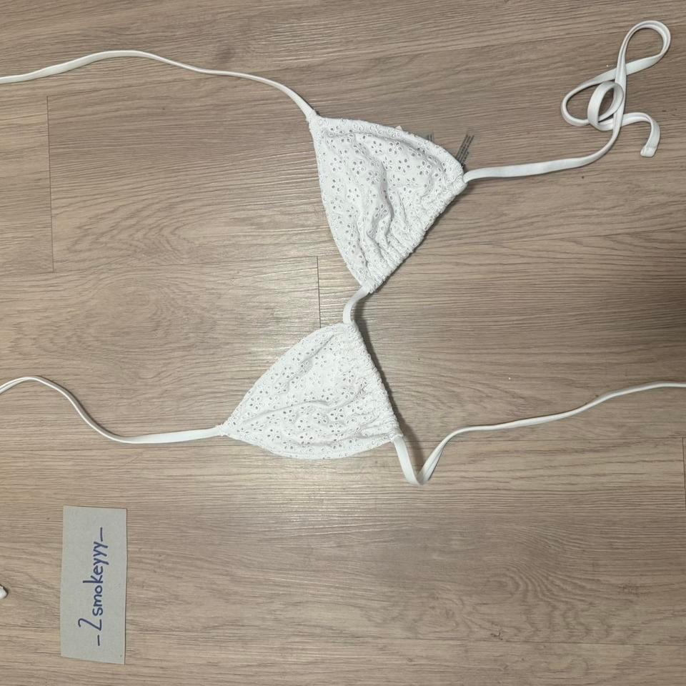 White Pacsun Bikini Top Size B312