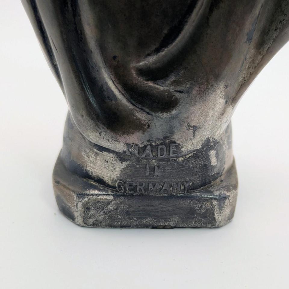 Vintage Bronze Prayer Statue Of 3381 8