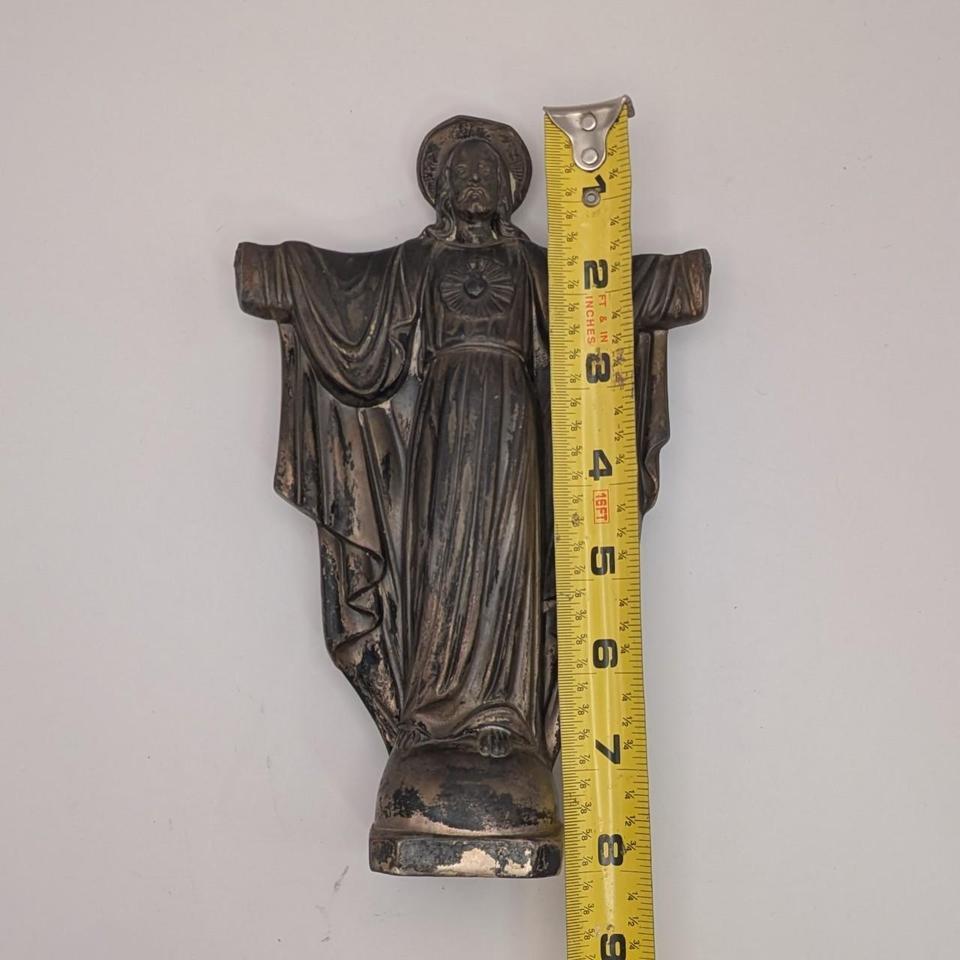 Vintage Bronze Prayer Statue Of 3381 5