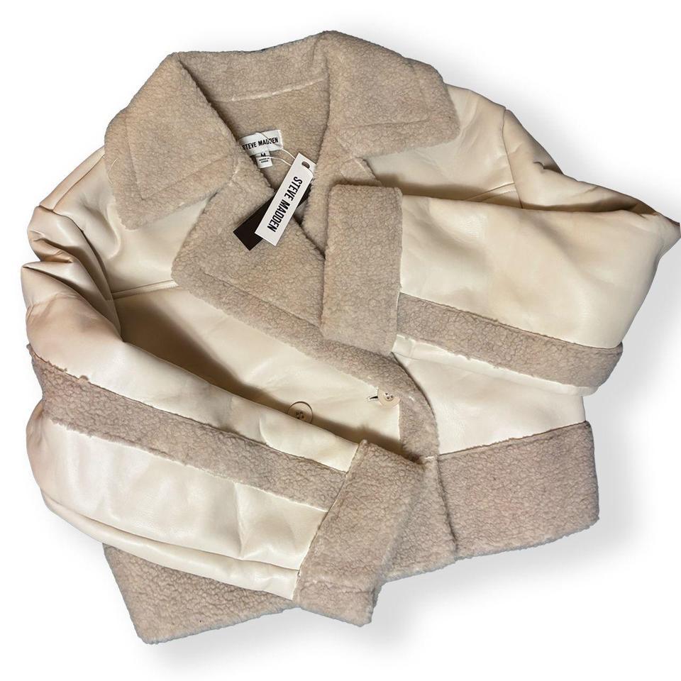 Steve Madden Faux Shearling Trim