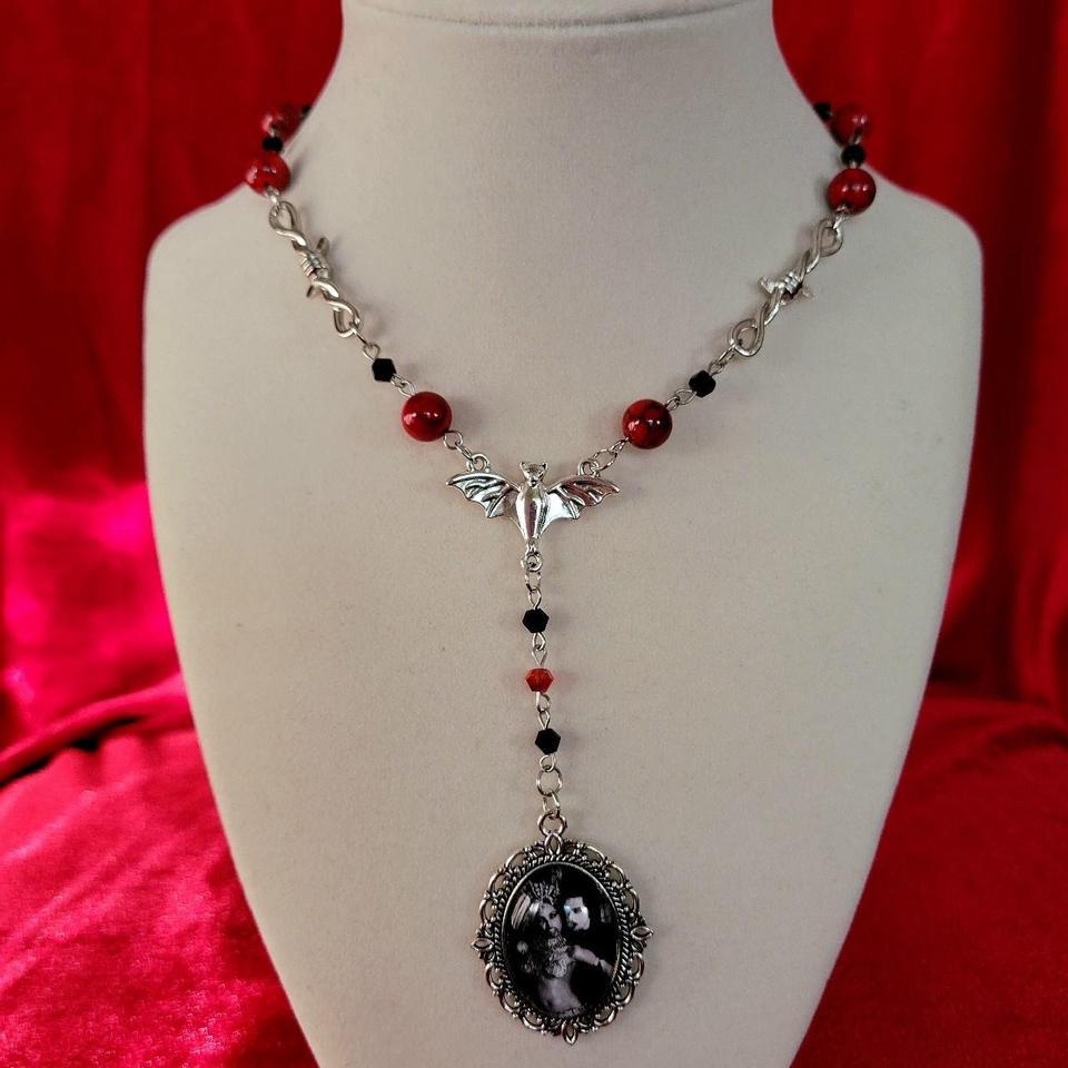 Diyhandmade Rosary Inspired Choker Necklace 9c39