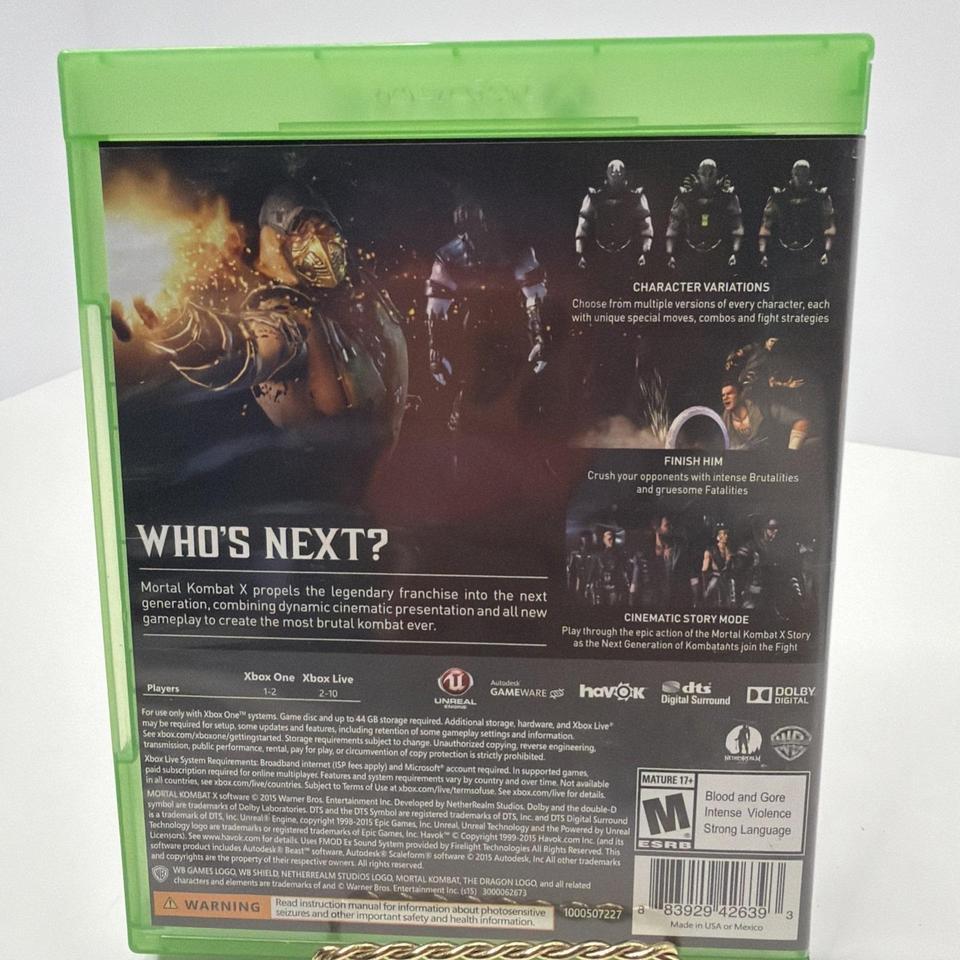 Mortal Kombat X Microsoft A3a8 7