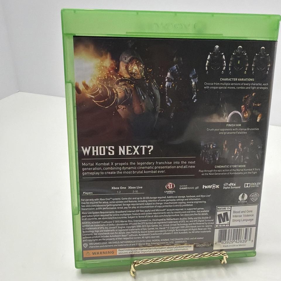 Mortal Kombat X Microsoft A3a8 8
