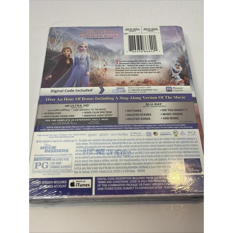 Frozen Ii 4k Ultra Hd 4dae 5