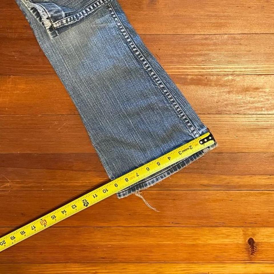Y2k Womens Bke Denim Jeans 8106 6