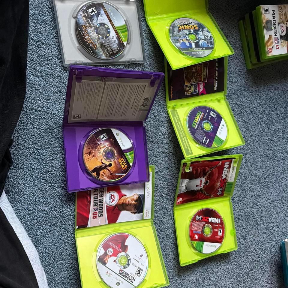 6 Xbox 360 Gamesall Comes 7fff 2