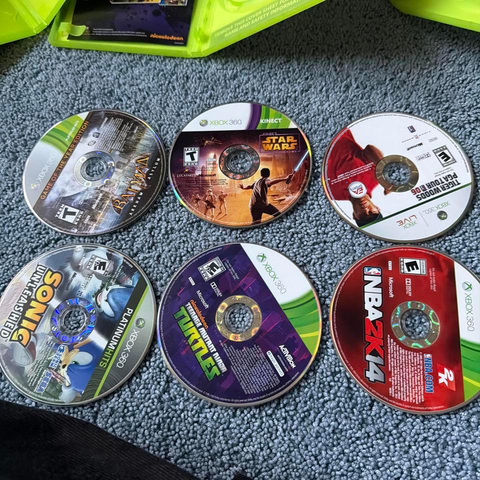 6 Xbox 360 Gamesall Comes 7fff 3