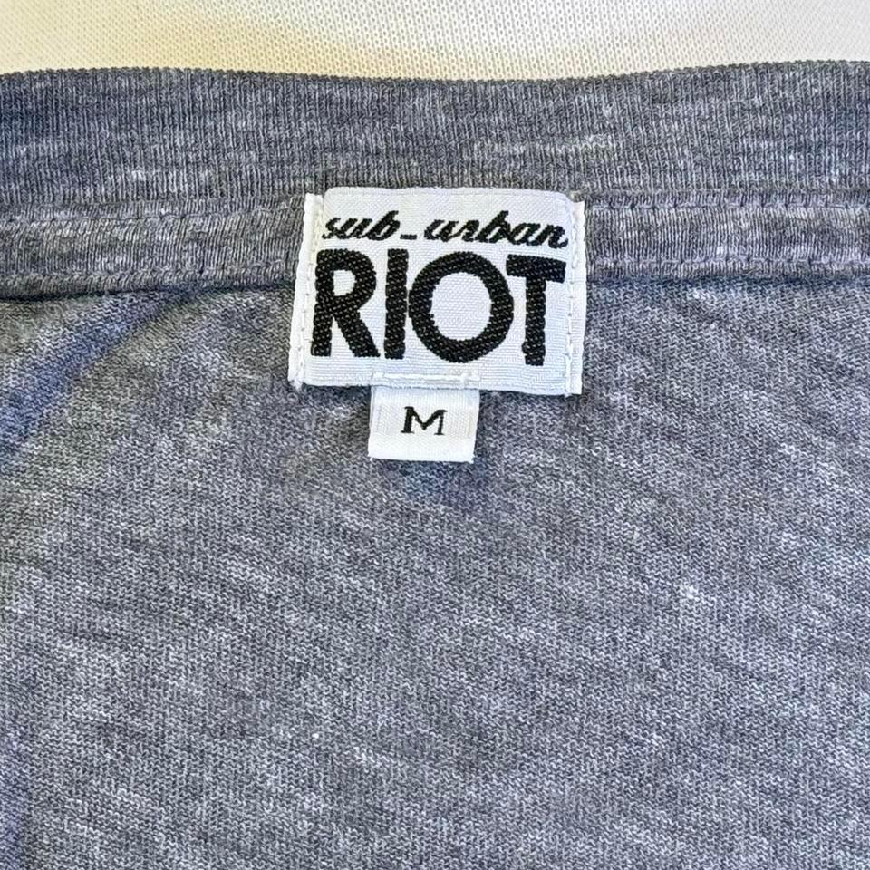 Vintage Grey Graphic Tee With 5