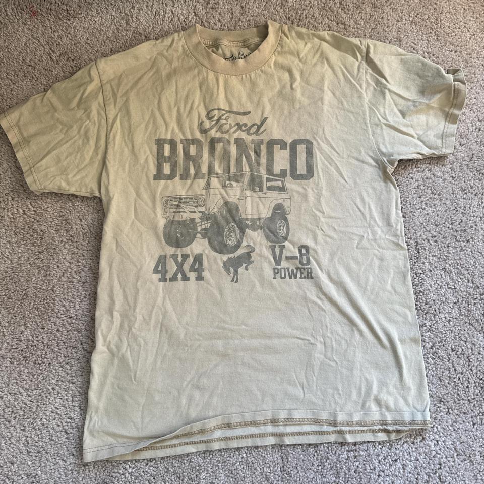 Ford Bronco White T Shirt Bronco 24bb