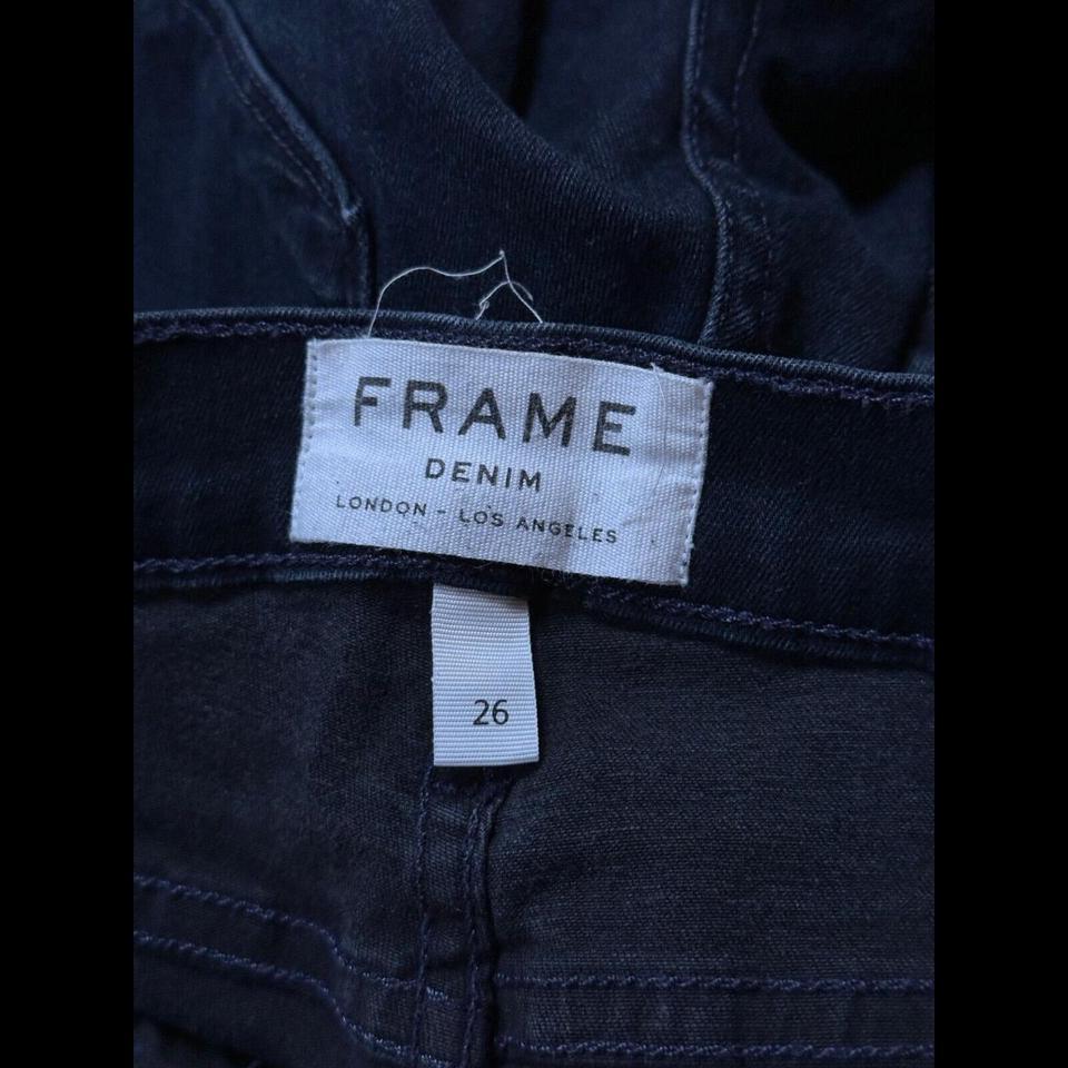 Frame Jeans 26 Womens Black D356 7