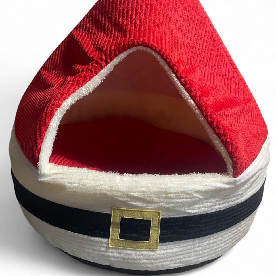 Santa Claus Dogcat Bed Christmas 2