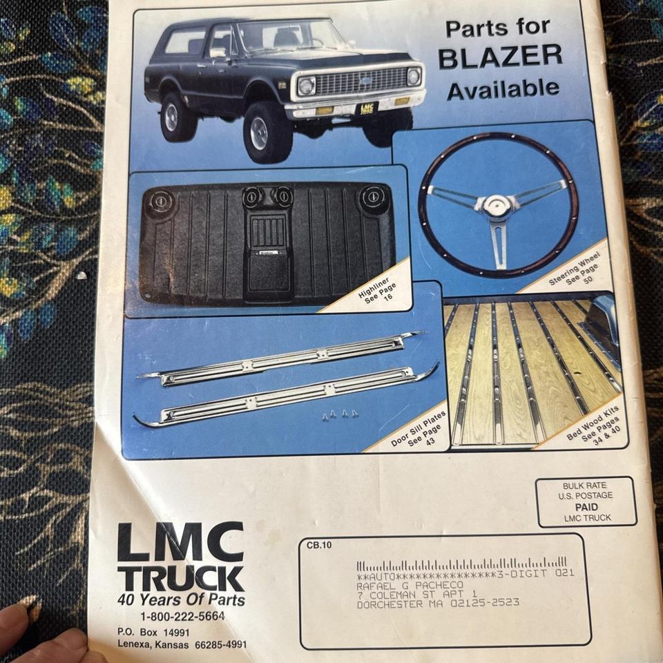 Lmc Truck Catalog 1960 72 Chevrolet A6bf 3
