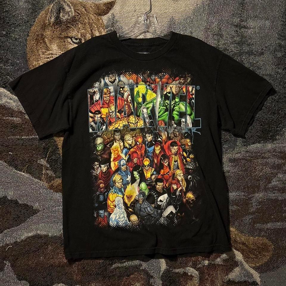 Y2k Marvel Comics Black Graphic Ffeb
