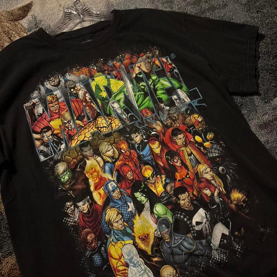 Y2k Marvel Comics Black Graphic Ffeb 2