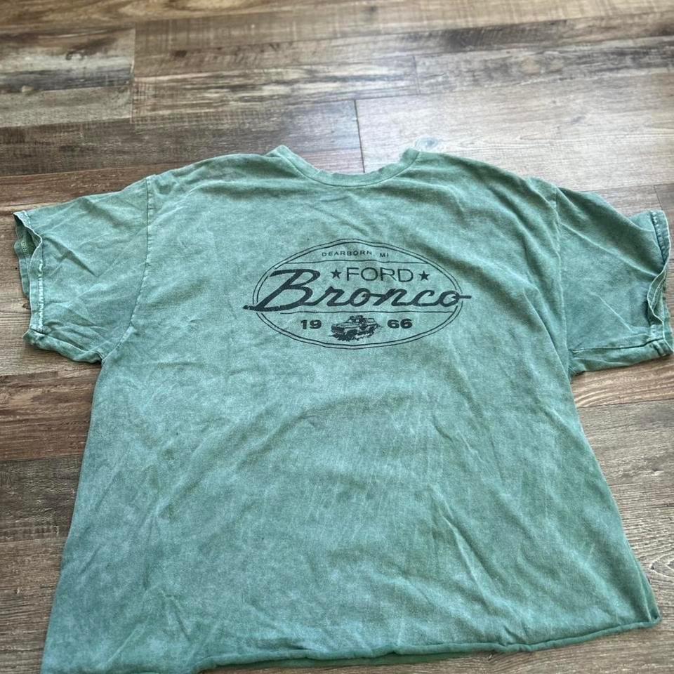 Green And Black Vintage Ford