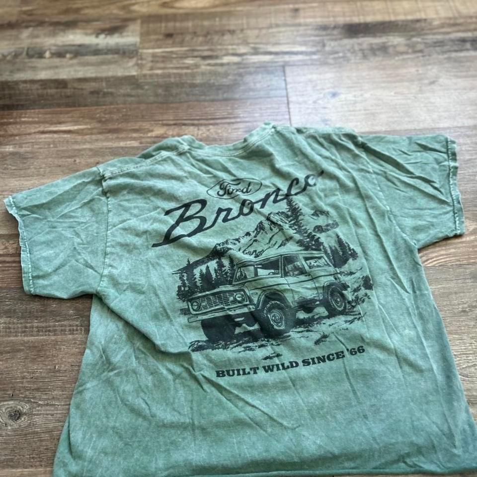Green And Black Vintage Ford 2