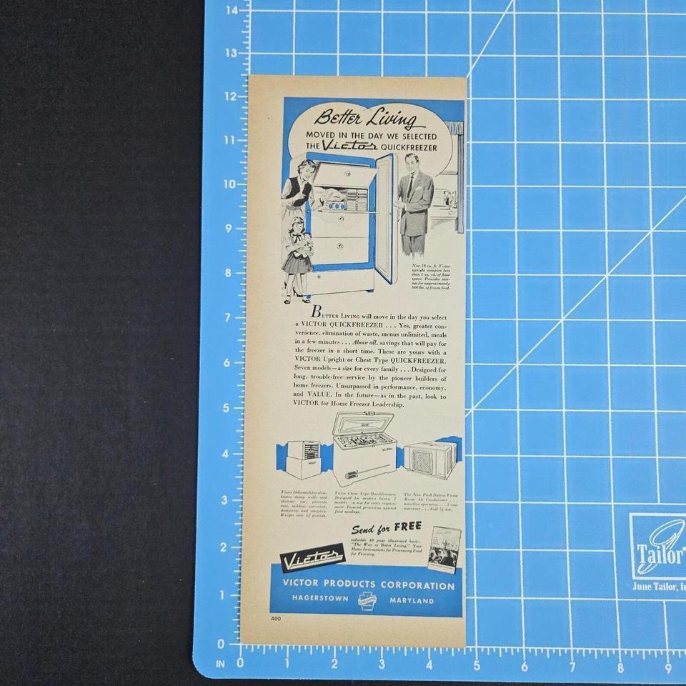 1953 Victor Products Corporation Quickfreezer F781 5