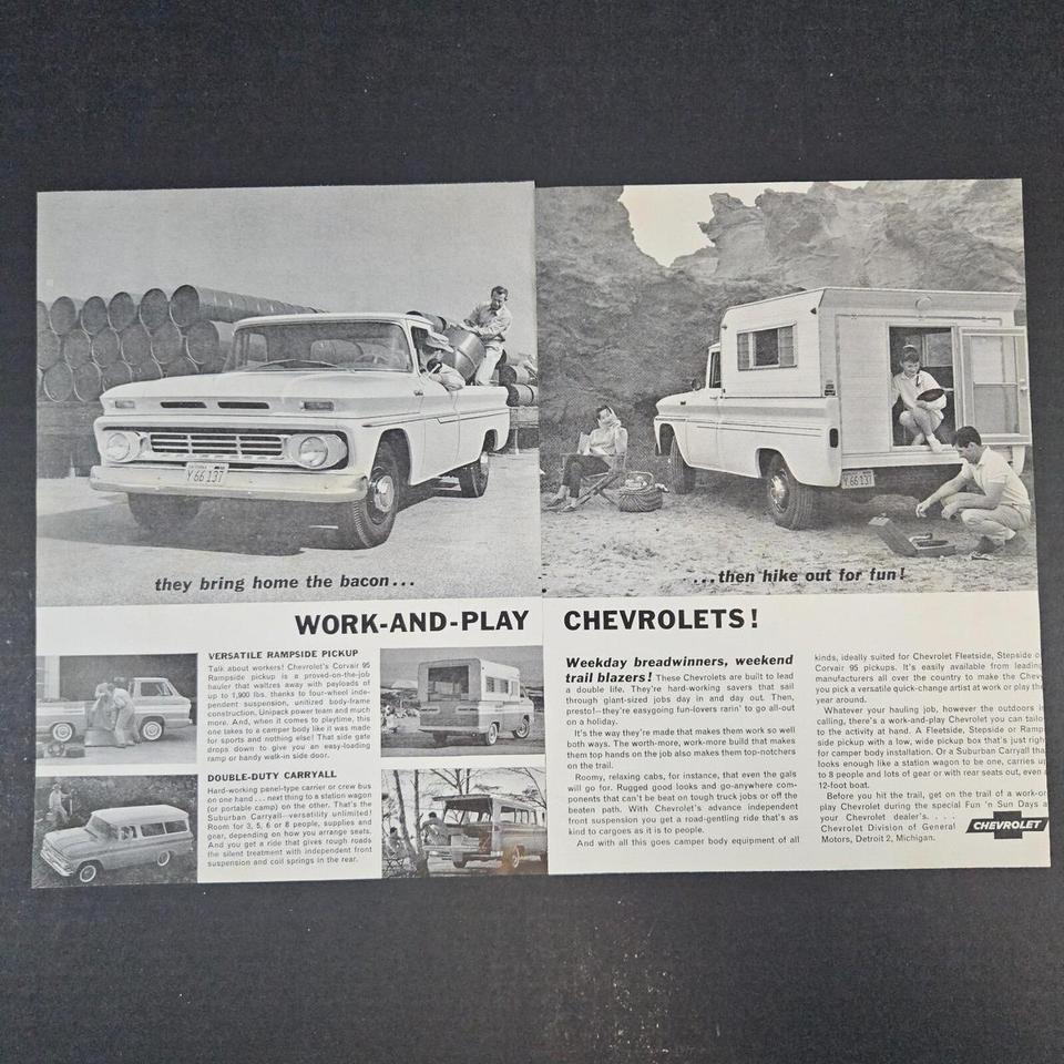 1962 Chevrolet Chevy Vintage Print 3582