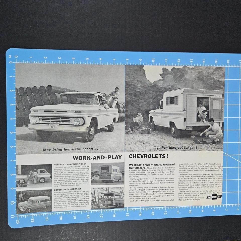 1962 Chevrolet Chevy Vintage Print 3582 8