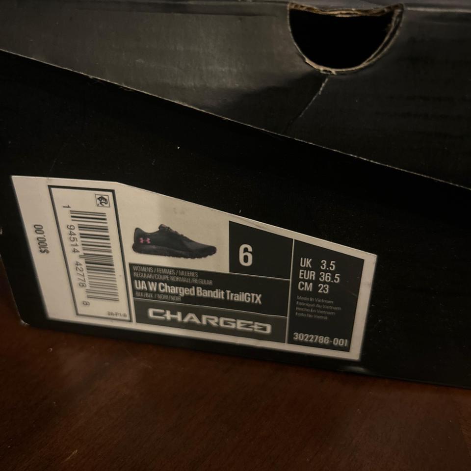 Under Armour Black Trainers Size 5339 2