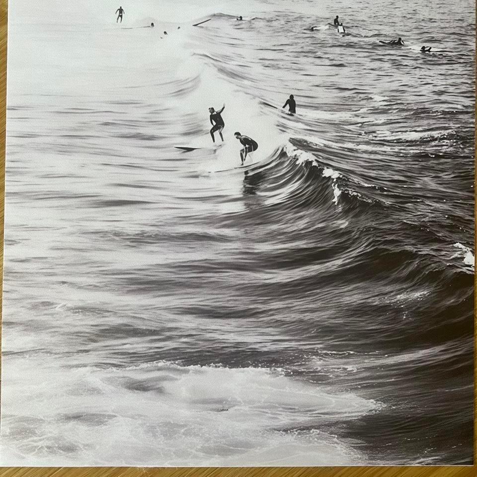 Bw Surfer Ocean Waves Photography 8cf4 4