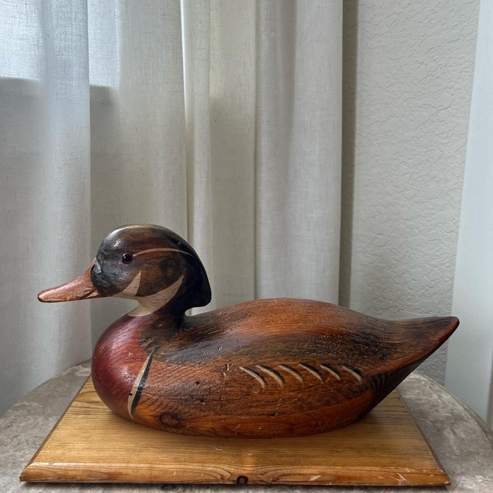 Vintage Hand Carved And Painted 899d 6
