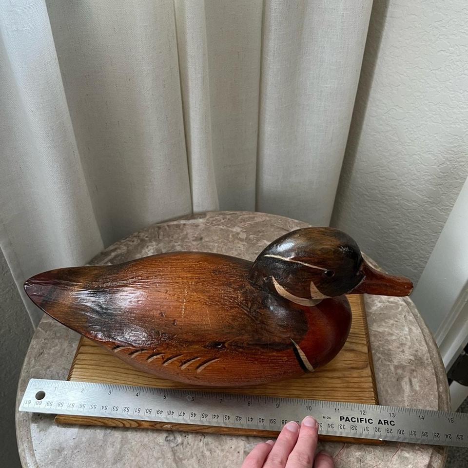 Vintage Hand Carved And Painted 899d 3