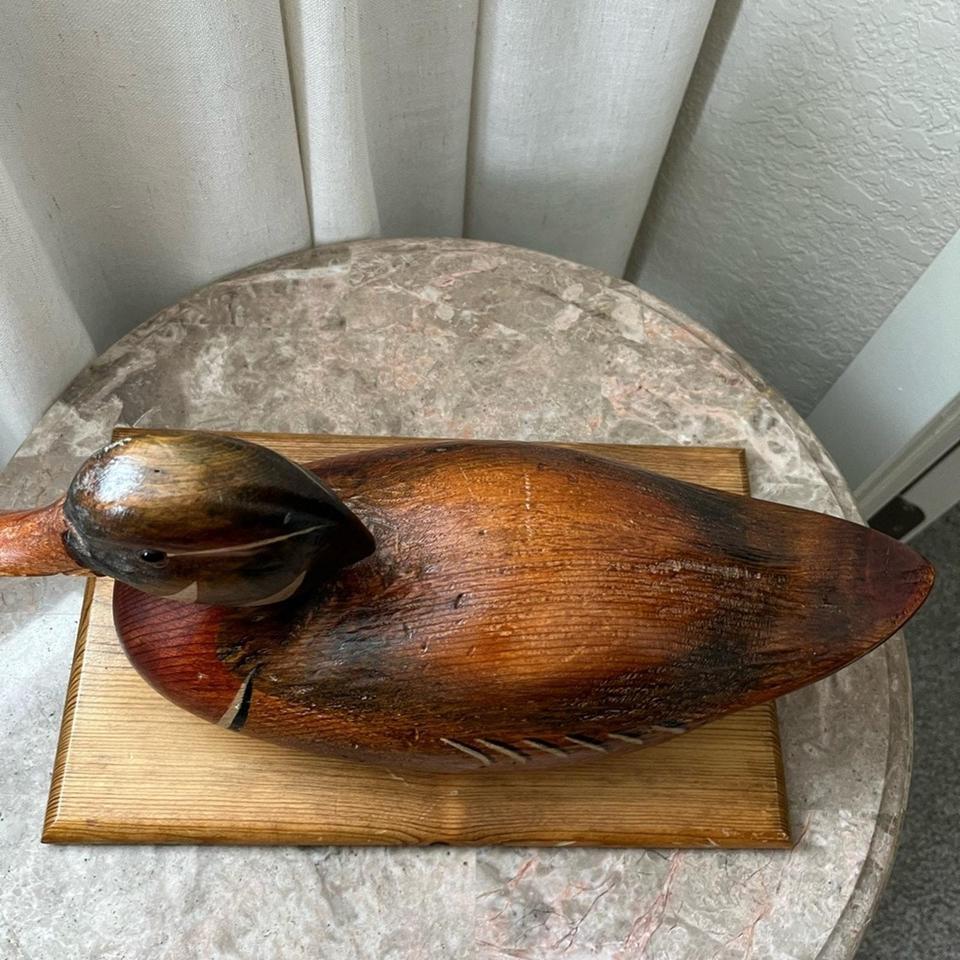 Vintage Hand Carved And Painted 899d 5