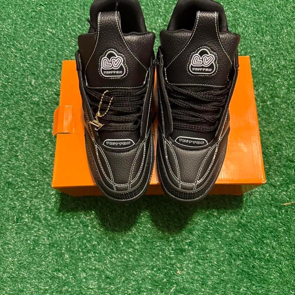 Lv Skate Sneaker Triple Black 8ec1 2