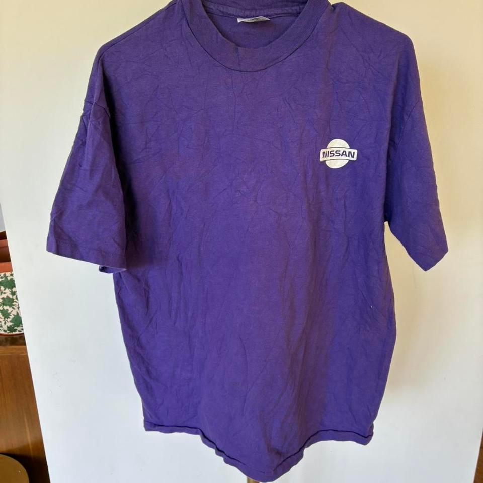 Purple Vintage 90s Nissan Tee 36ad
