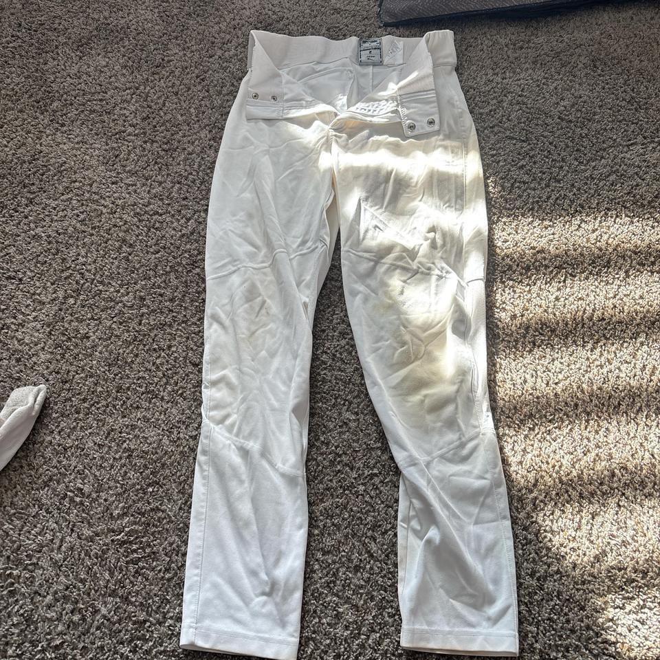 White Nike Baseball Pants Activewear