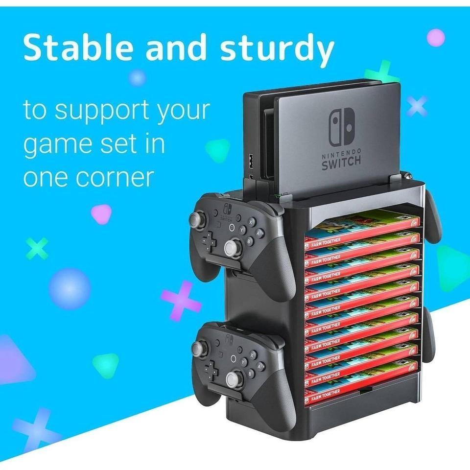 Game Storage Tower For Nintendo F1a4 2