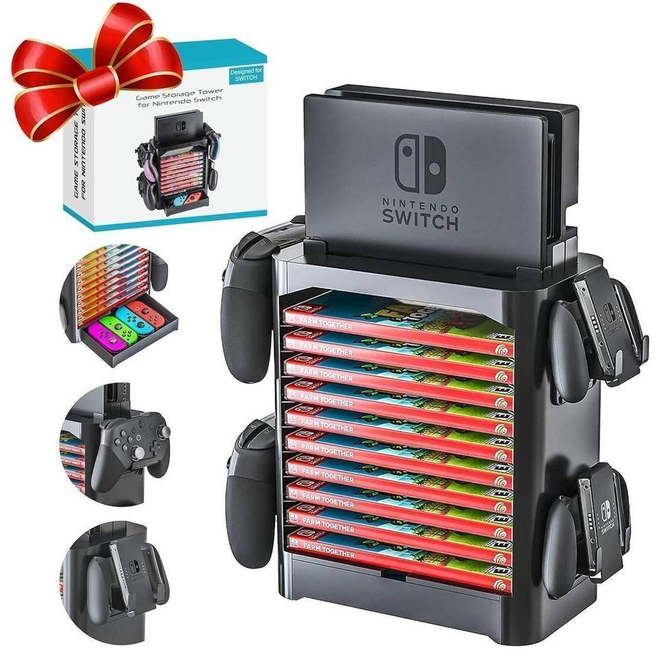 Game Storage Tower For Nintendo F1a4