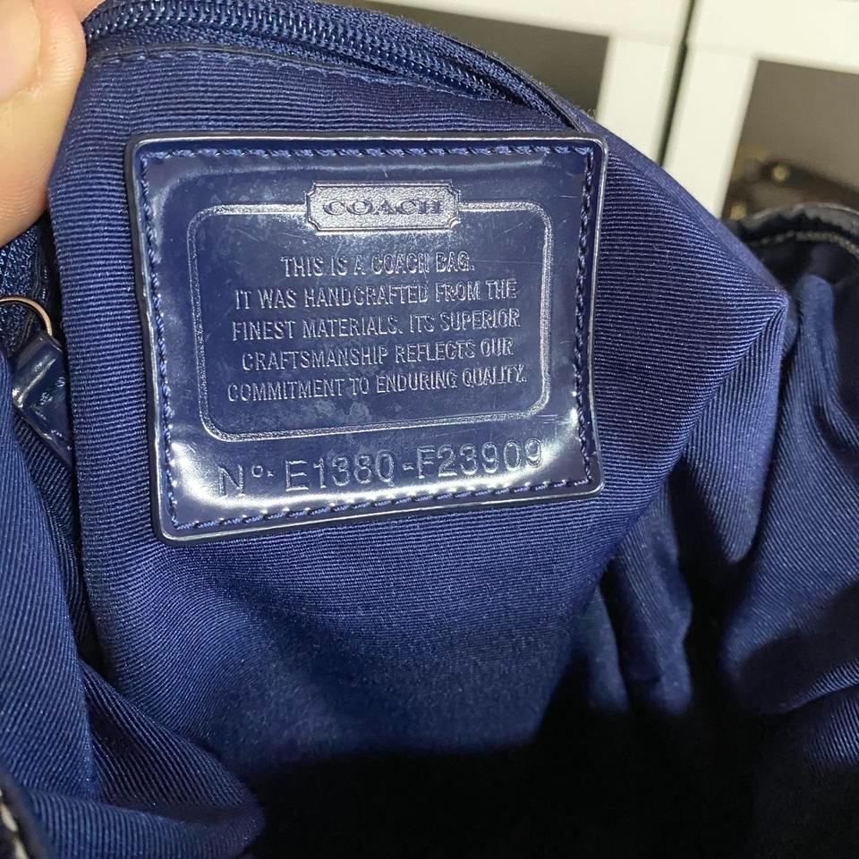 Authentic Coach Signature Nylon Backpack 6