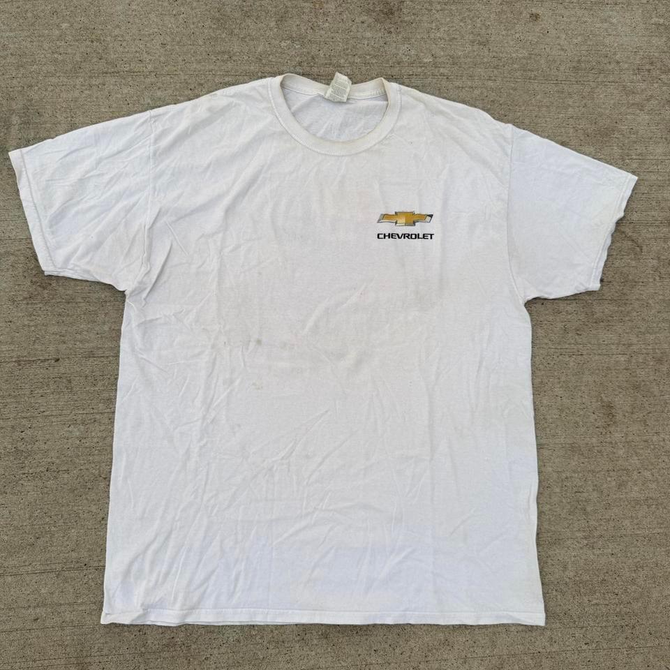 Chevrolet Camaro White T Shirt Size F333