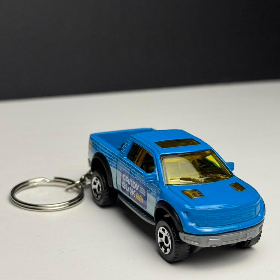 Ford F 150 Raptor Truck Keychain 4a58